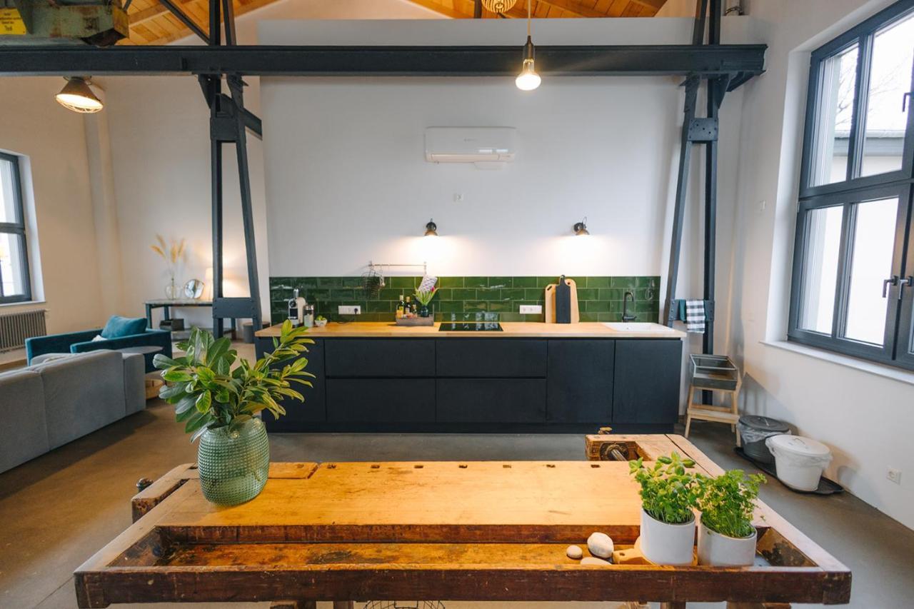 Elbquartier Apartments Magdeburg 'Fabrik61' ภายนอก รูปภาพ